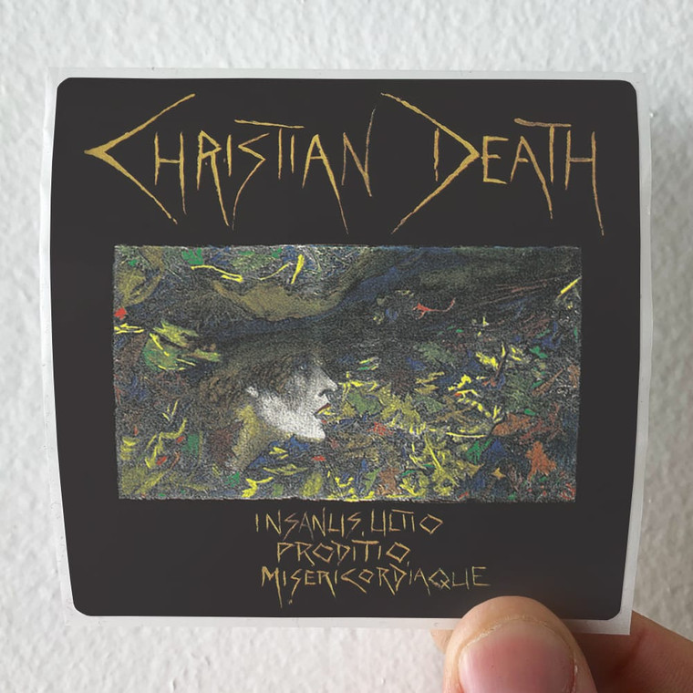 Christian-Death-Insanus-Ultio-Proditio-Misericordiaque-Album-Cover-Sticker