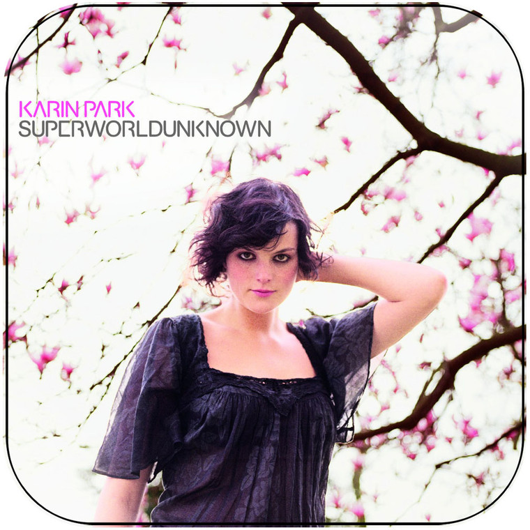Karin Park Superworldunknown Album Cover Sticker Album Cover Sticker