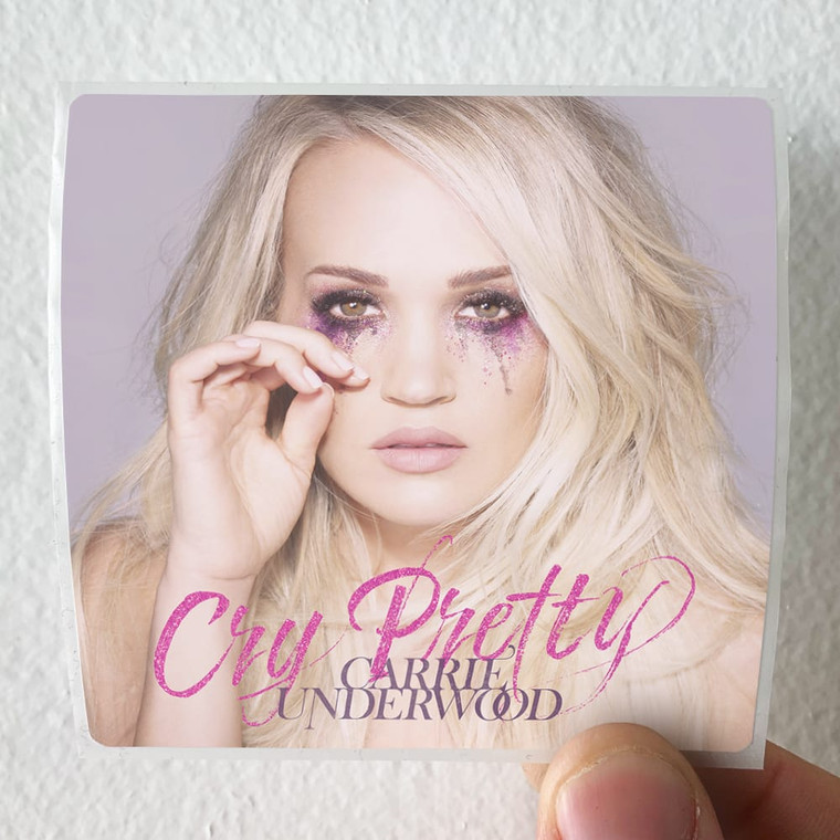 Carrie-Underwood-Cry-Pretty-Album-Cover-Sticker