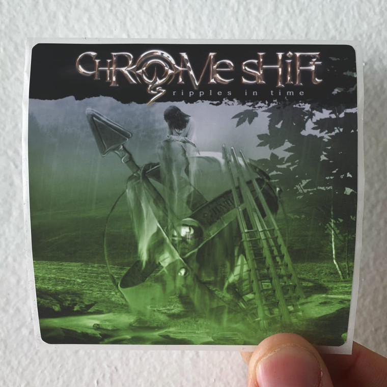 Chrome-Shift-Ripples-In-Time-Album-Cover-Sticker