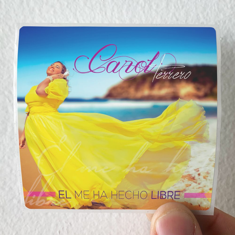 Carol-Terrero-El-Me-Ha-Hecho-Libre-Album-Cover-Sticker Carol-Terrero-El-Me-Ha-Hecho-Libre-Album-Cover-Sticker