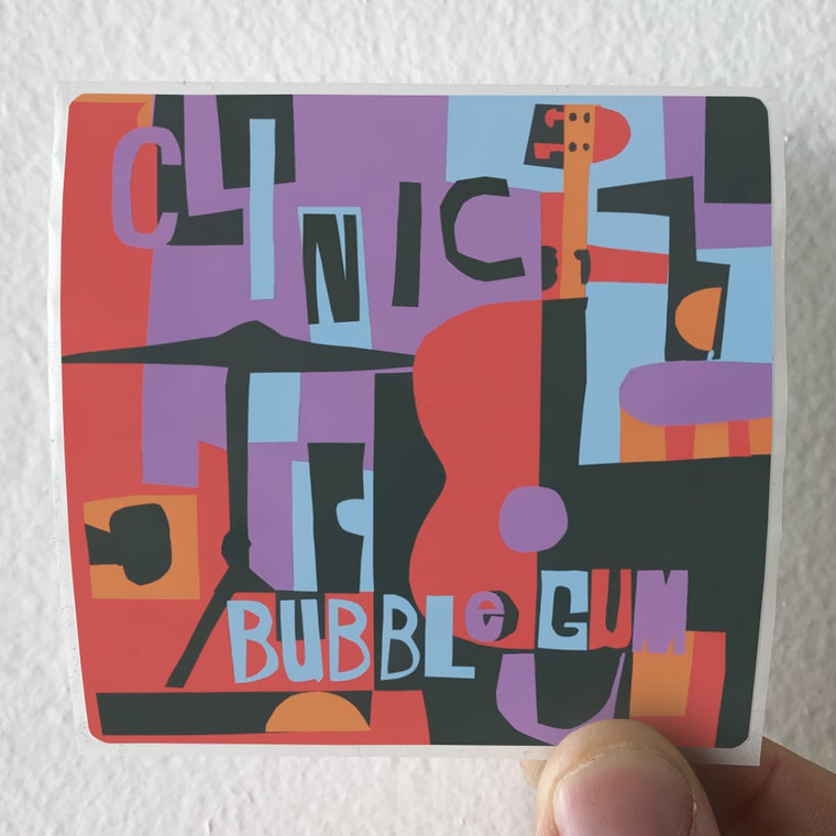 Clinic-Bubblegum-Album-Cover-Sticker