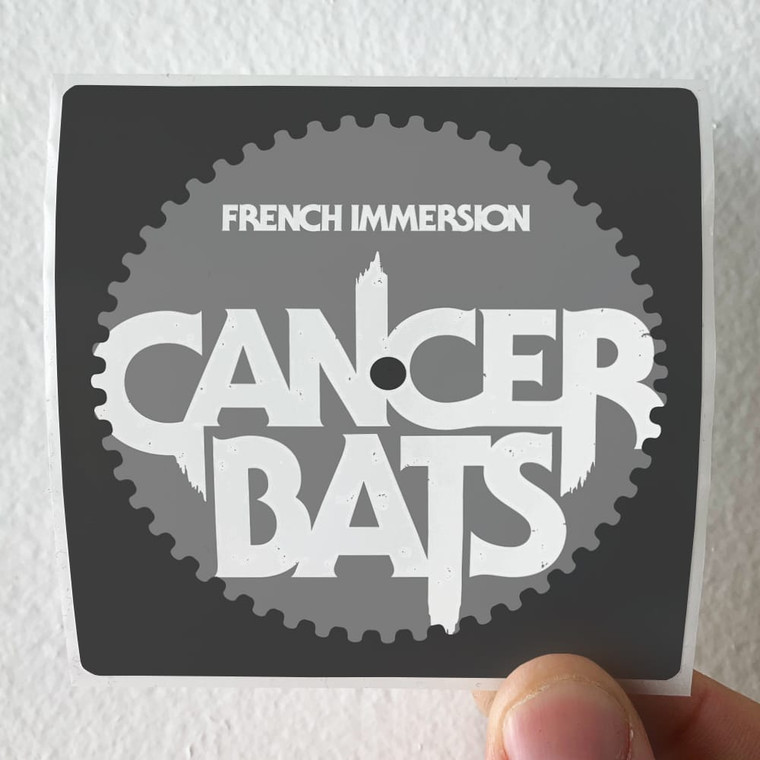 Cancer-Bats-French-Immersion-Album-Cover-Sticker Cancer-Bats-French-Immersion-Album-Cover-Sticker