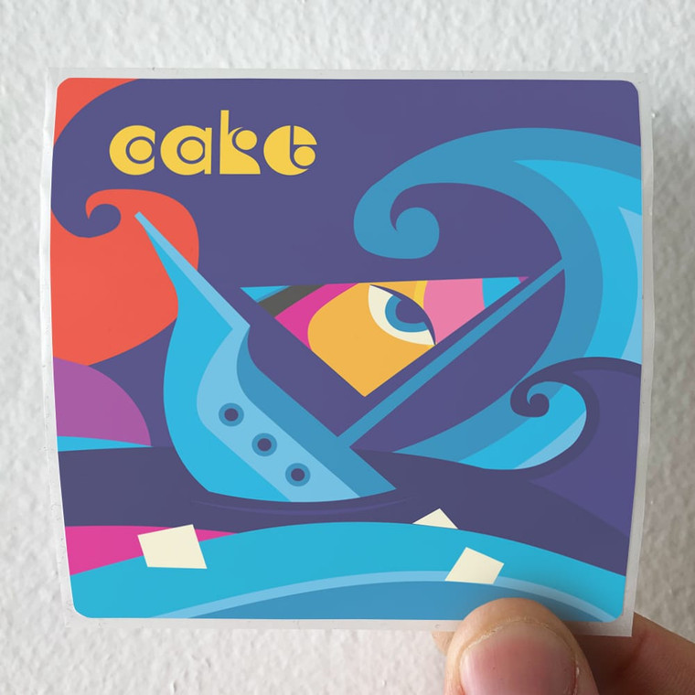 CAKE-Sinking-Ship-Album-Cover-Sticker