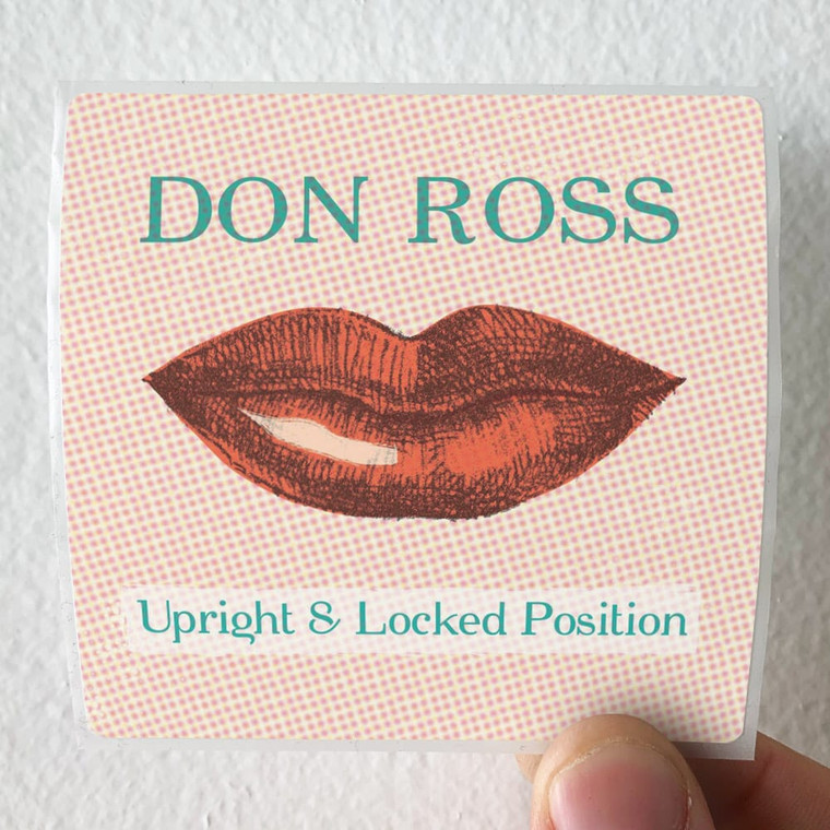 Don-Ross-Upright-And-Locked-Position-Album-Cover-Sticker
