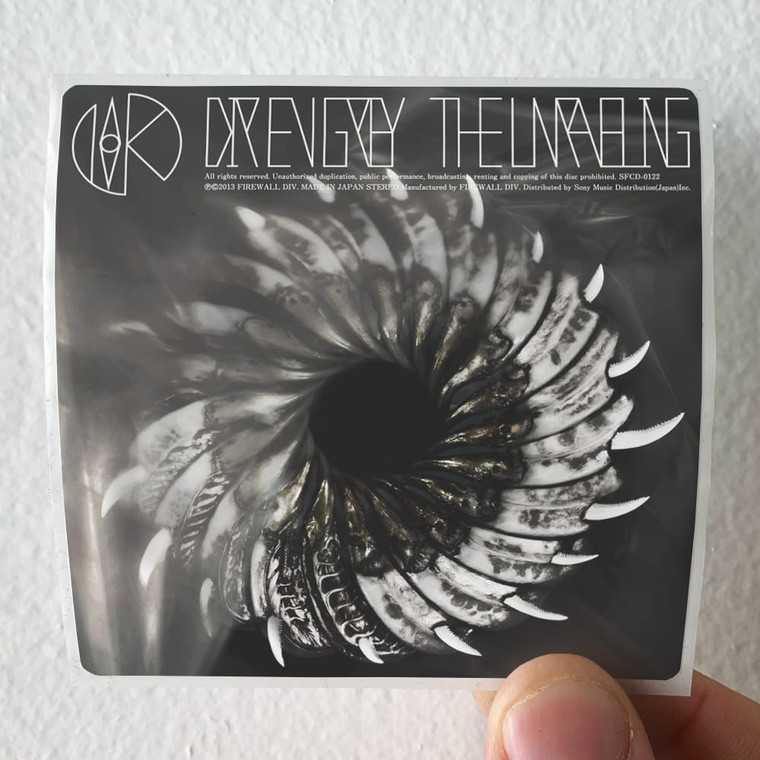 DIR-EN-GREY-The-Unraveling-Album-Cover-Sticker