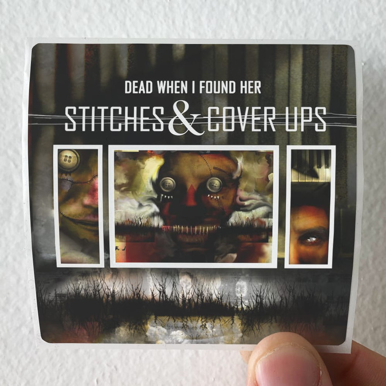 Dead-When-I-Found-Her-Stitches-Cover-Ups-Album-Cover-Sticker