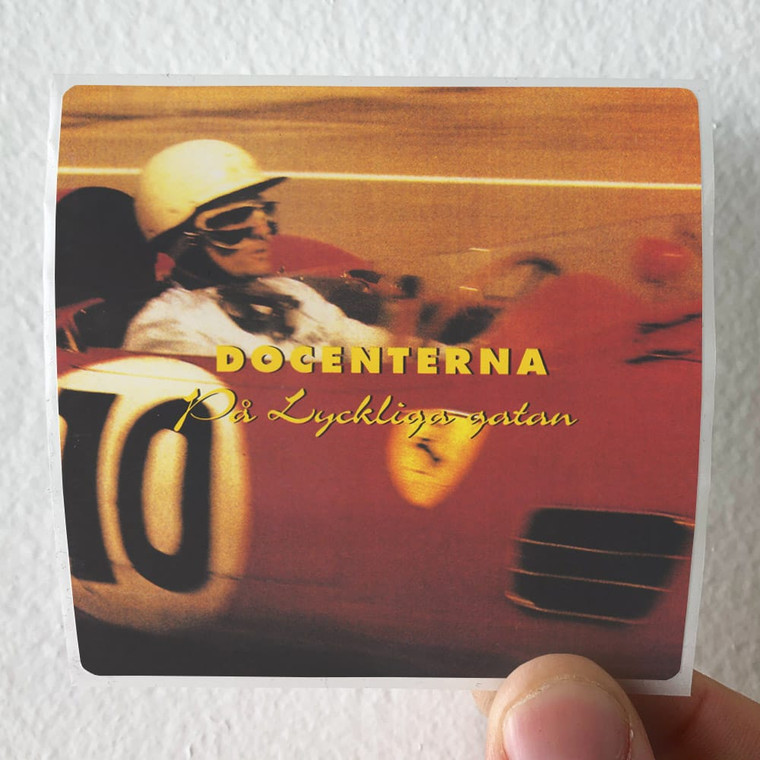 Docenterna-P-Lyckliga-Gatan-Album-Cover-Sticker