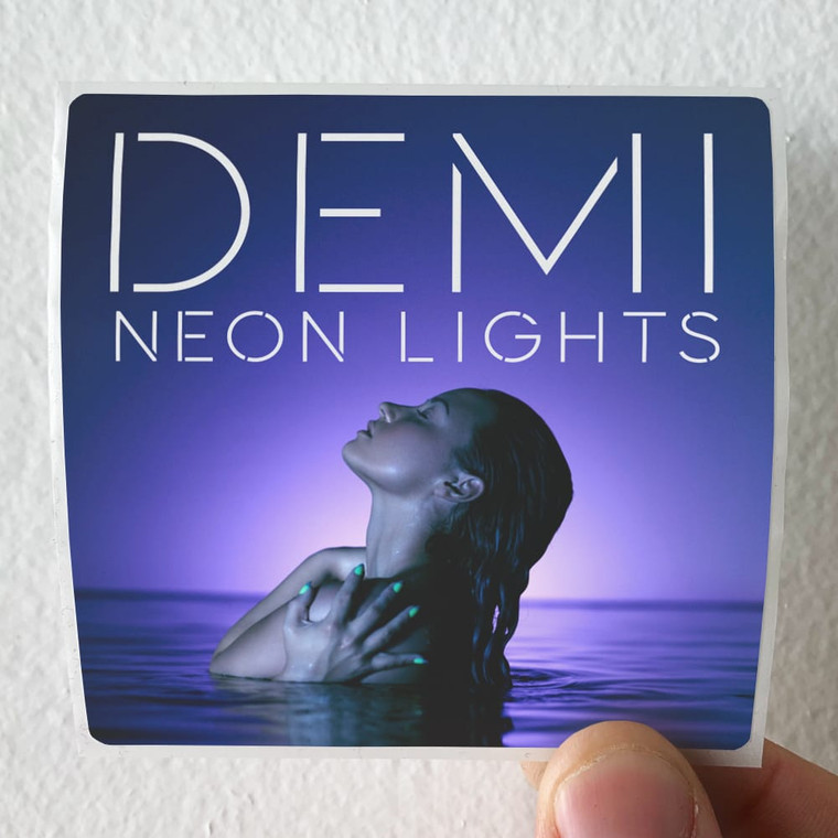 Demi-Lovato-Neon-Lights-1-Album-Cover-Sticker