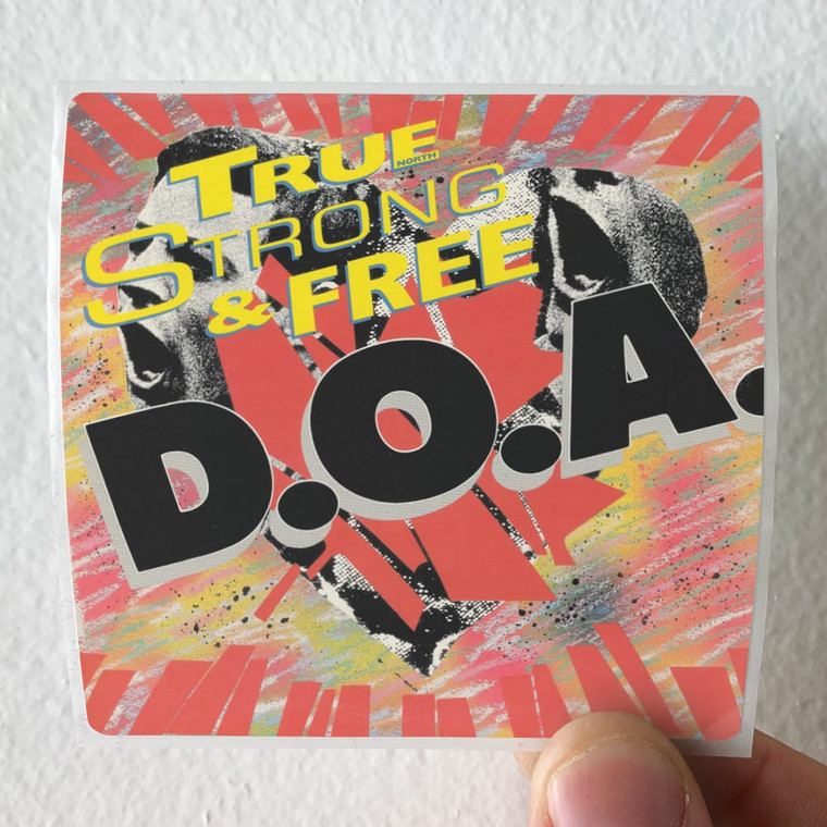DOA-True-North-Strong-And-Free-Album-Cover-Sticker