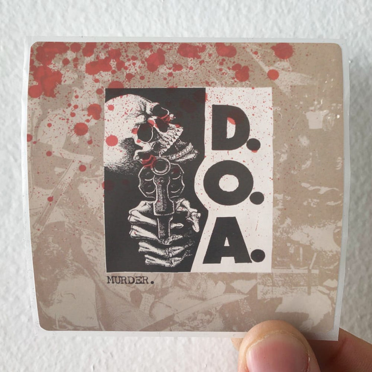 DOA-Murder-Album-Cover-Sticker