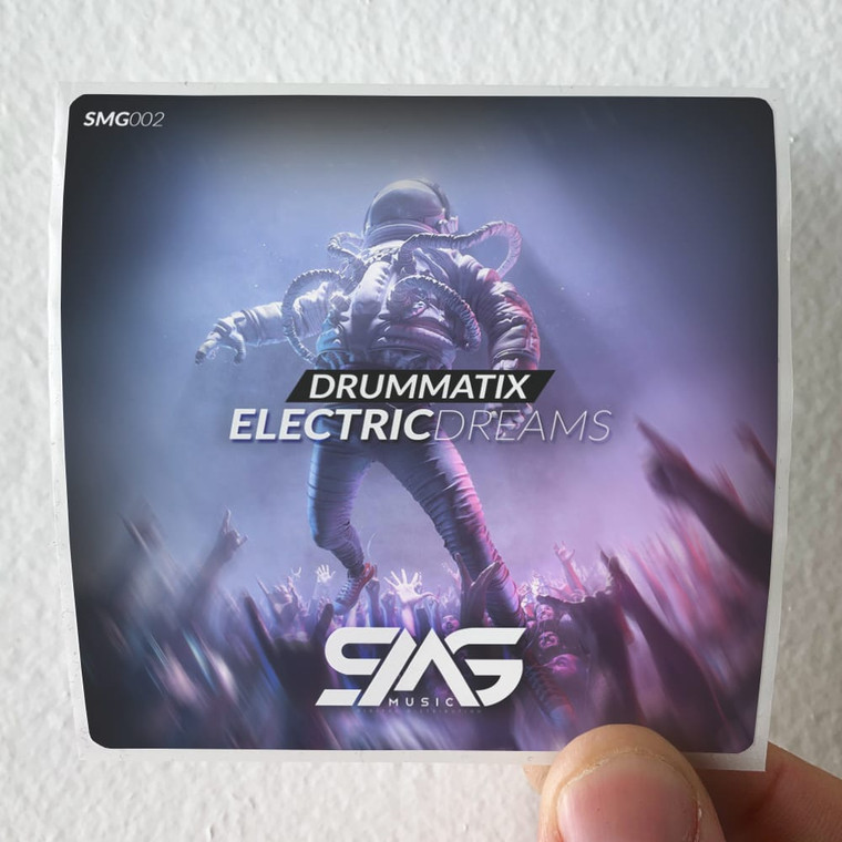 Drummatix-Electric-Dreams-Album-Cover-Sticker