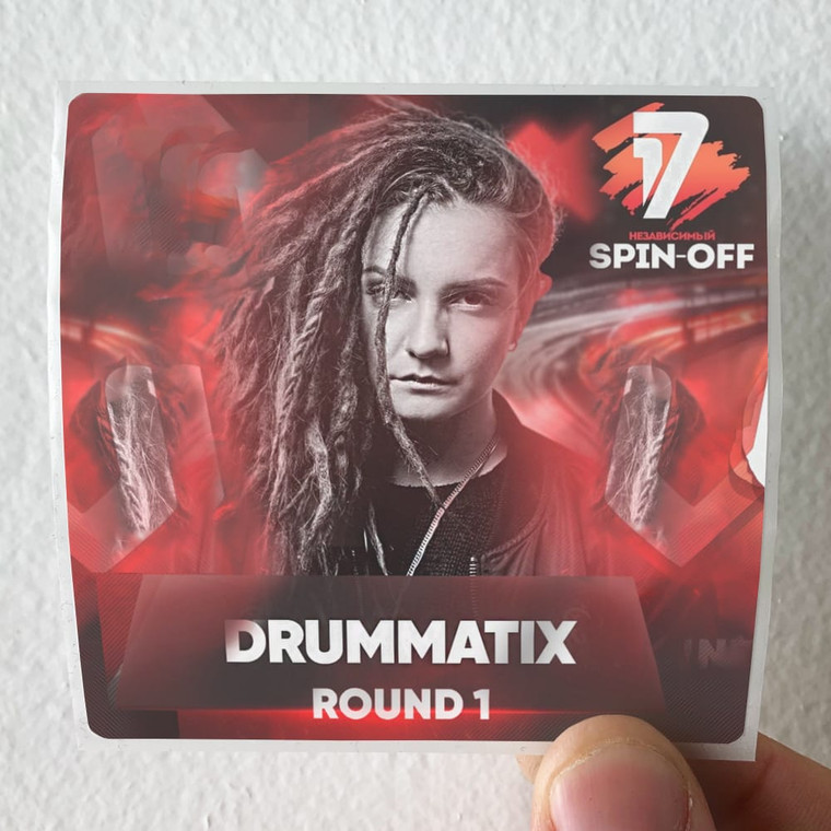 Drummatix---Album-Cover-Sticker