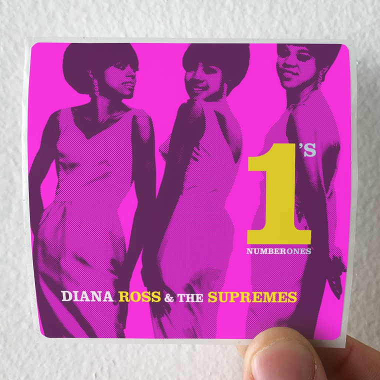 Diana-Ross-and-The-Supremes-The-No-1S-Album-Cover-Sticker