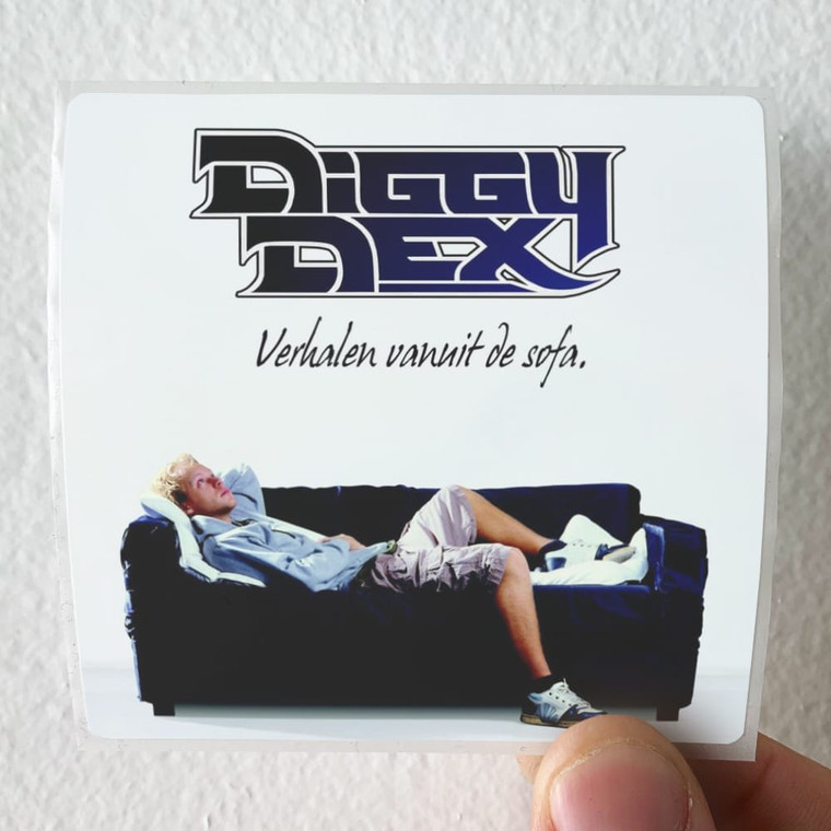 Diggy-Dex-Verhalen-Vanuit-De-Sofa-Album-Cover-Sticker