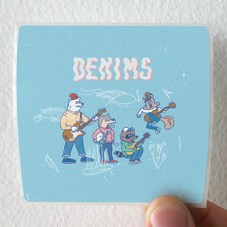 Denims-Denims-Album-Cover-Sticker Denims-Denims-Album-Cover-Sticker