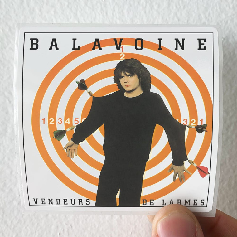 Daniel-Balavoine-Vendeur-De-Larmes-Album-Cover-Sticker