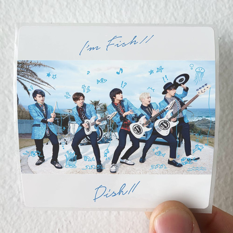 DISH-Im-Fish-Album-Cover-Sticker