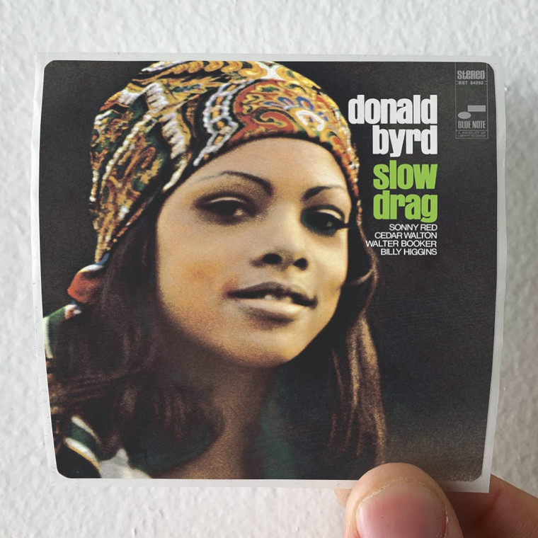 Donald-Byrd-Slow-Drag-Album-Cover-Sticker