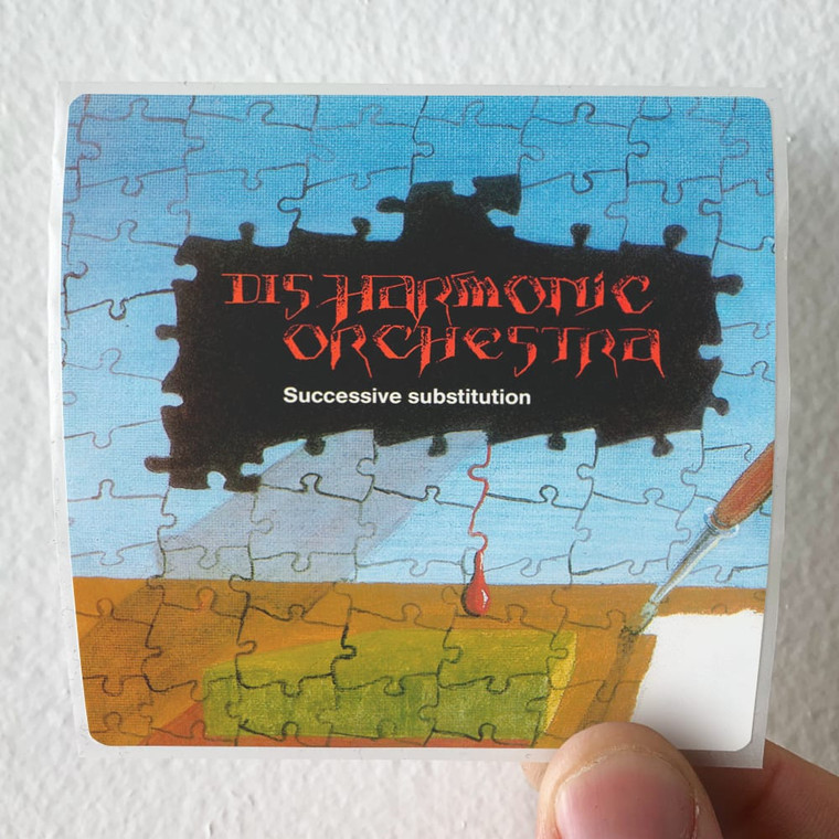 Disharmonic-Orchestra-Successive-Substitution-Album-Cover-Sticker