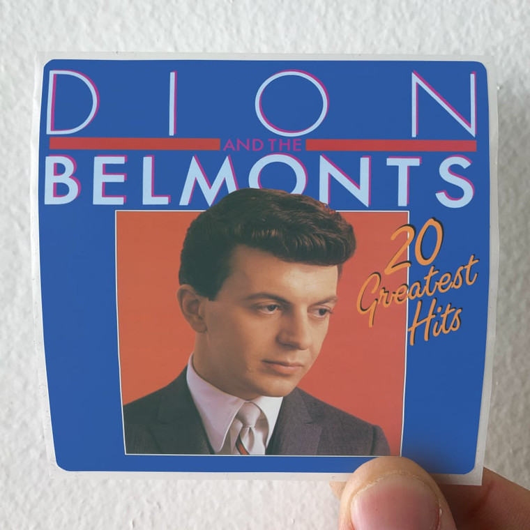 Dion-and-The-Belmonts-20-Greatest-Hits-Album-Cover-Sticker