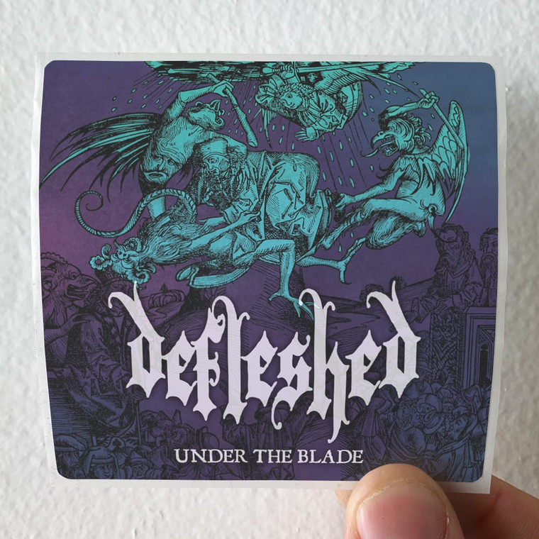 Defleshed-Under-The-Blade-Album-Cover-Sticker