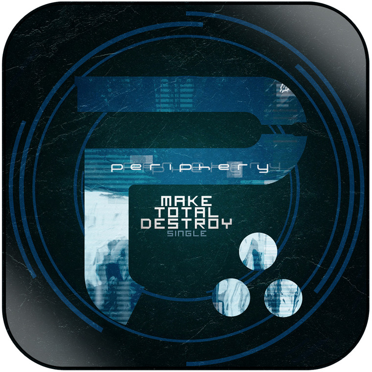 Periphery Make Total Destroy Album Cover Sticker Album Cover Sticker
