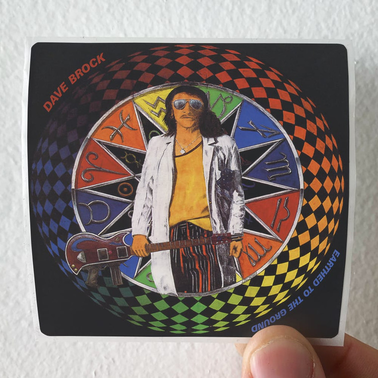 Dave-Brock-Earthed-To-The-Ground-Album-Cover-Sticker
