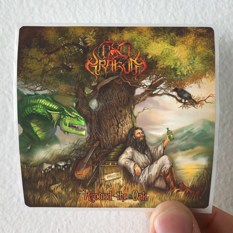 Drakum-Around-The-Oak-Album-Cover-Sticker