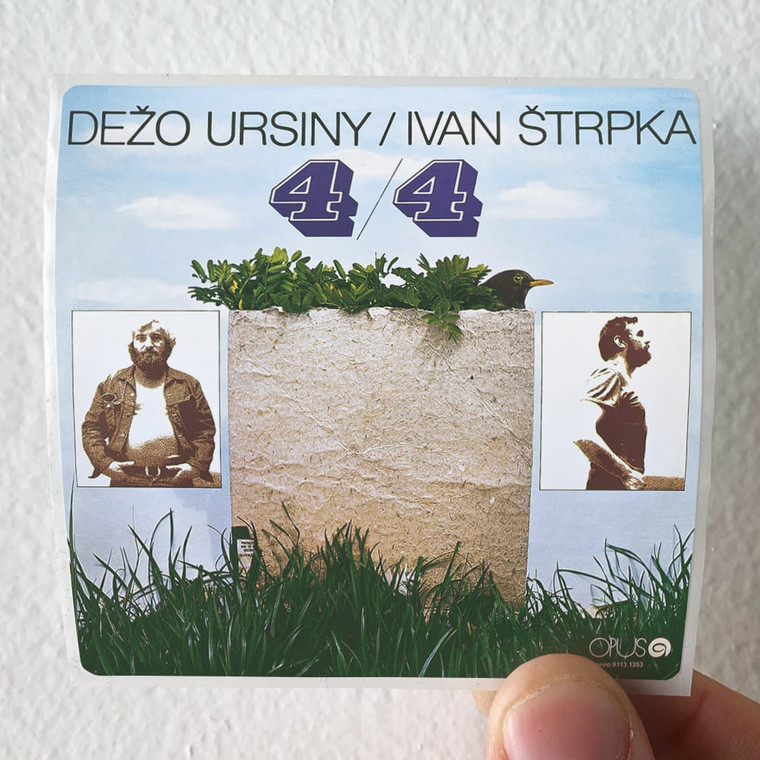 Dezo-Ursiny-and-Ivan-Strpka-44-Album-Cover-Sticker