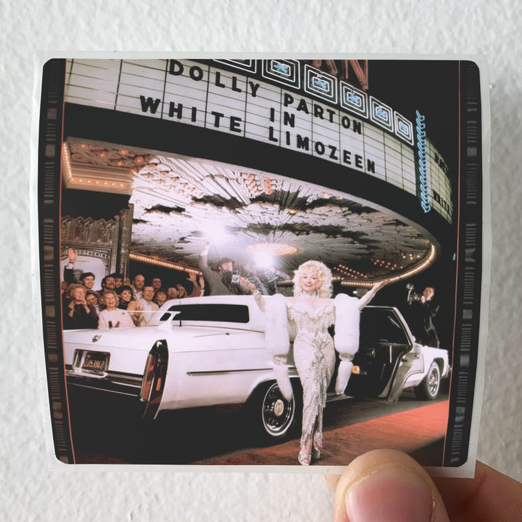 Dolly-Parton-White-Limozeen-Album-Cover-Sticker