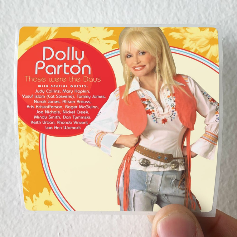 Dolly-Parton-Those-Were-The-Days-Album-Cover-Sticker
