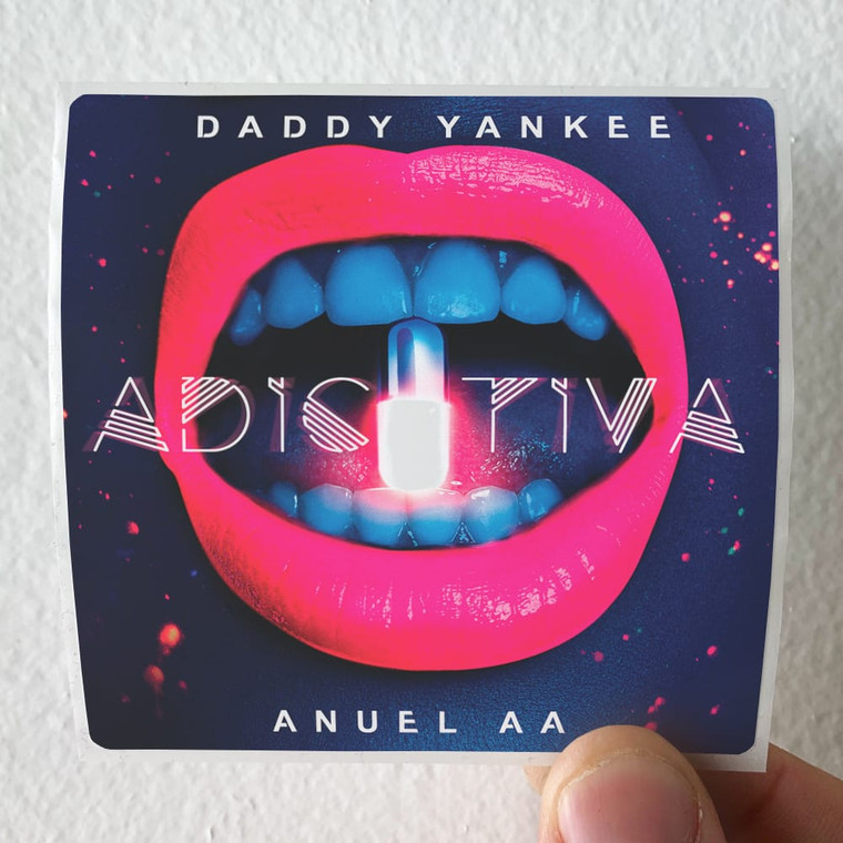 Daddy-Yankee-Adictiva-Album-Cover-Sticker