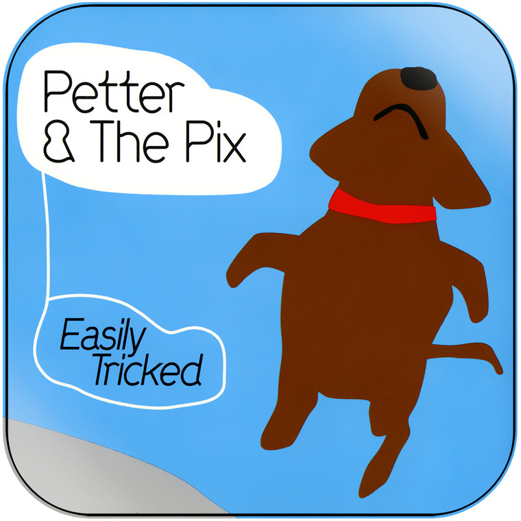 Petter and the Pix Easily Tricked Album Cover Sticker Album Cover Sticker
