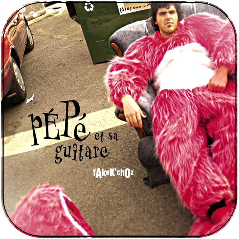 Pepe et sa guitare Fakek Choz Album Cover Sticker Album Cover Sticker