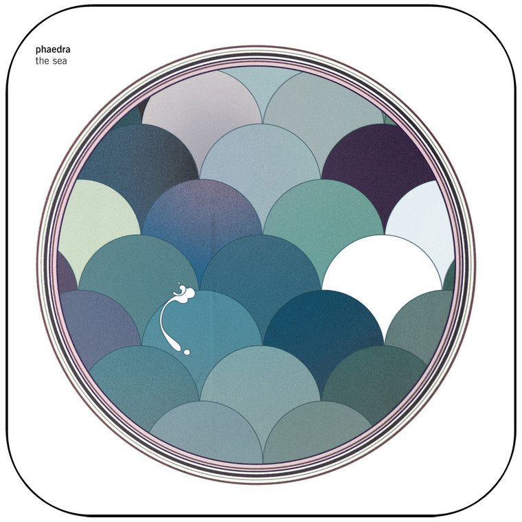 Phaedra The Sea Album Cover Sticker Album Cover Sticker
