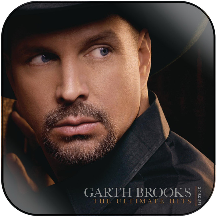 Garth Brooks The Ultimate Hits Album Cover Sticker