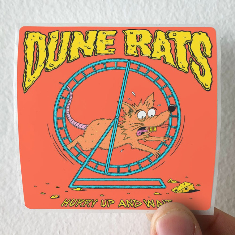 Dune-Rats-Hurry-Up-And-Wait-Album-Cover-Sticker