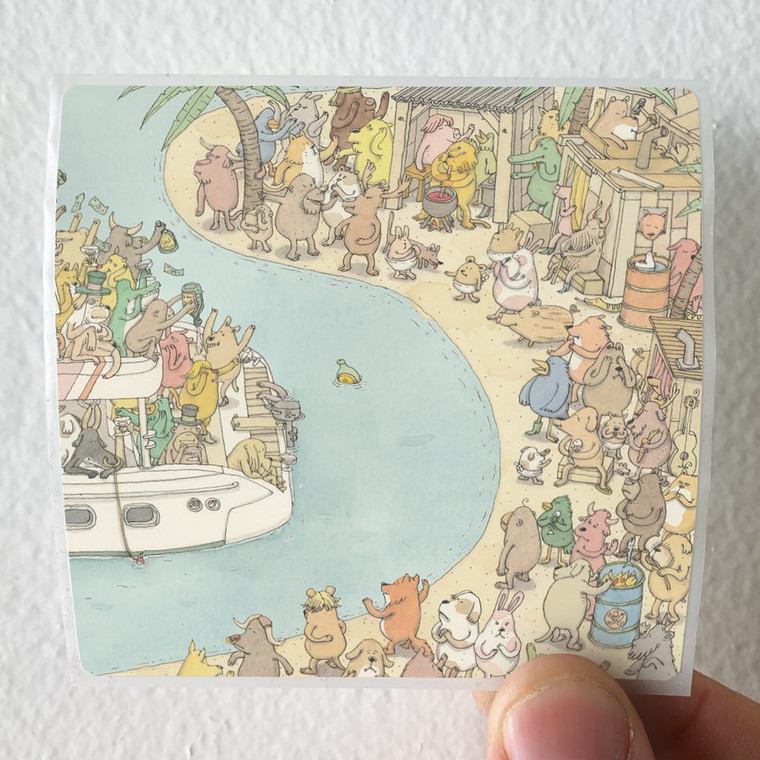 Dance-Gavin-Dance-Blood-Wolf-Album-Cover-Sticker
