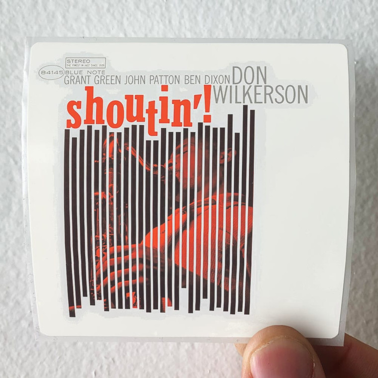 Don-Wilkerson-Shoutin-Album-Cover-Sticker