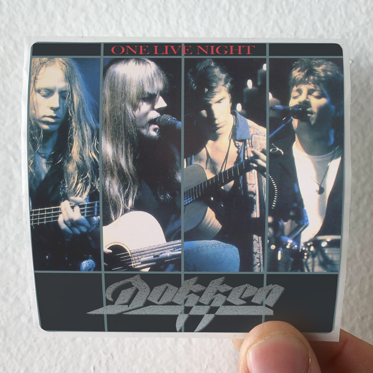 Dokken-One-Live-Night-1-Album-Cover-Sticker