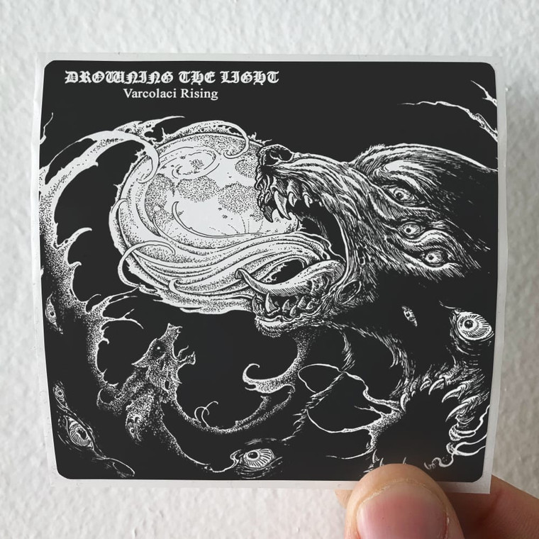Drowning-the-Light-Varcolaci-Rising-Album-Cover-Sticker