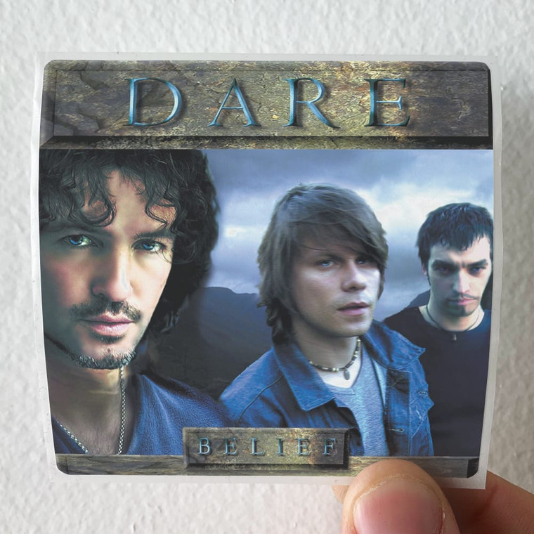 Dare-Belief-Album-Cover-Sticker