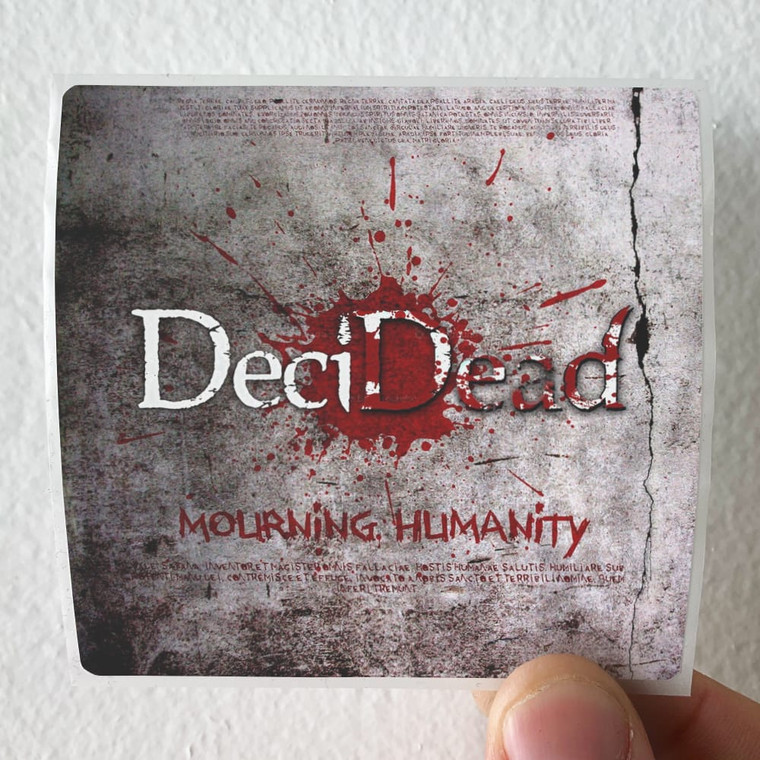 Decidead-Mourning-Humanity-Album-Cover-Sticker