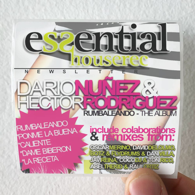 Dario-Nunez-Rumbaleando-The-Album-Album-Cover-Sticker