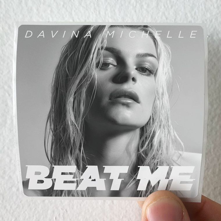 Davina-Michelle-Beat-Me-Album-Cover-Sticker