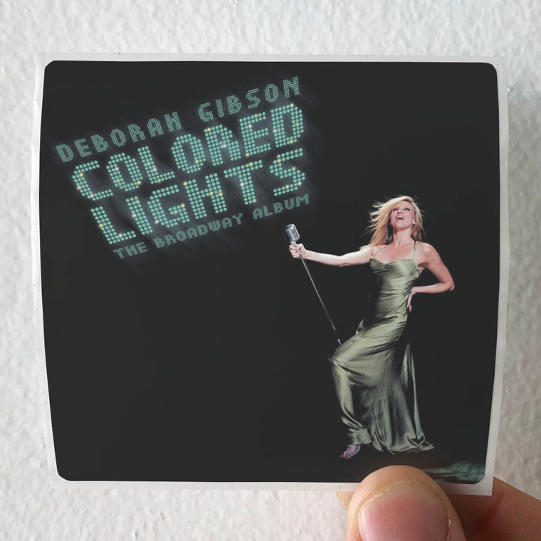Debbie-Gibson-Colored-Lights-The-Broadway-Album-Album-Cover-Sticker
