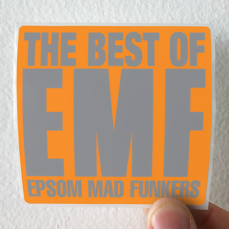 EMF The Very Best Of Emf Album Cover Sticker