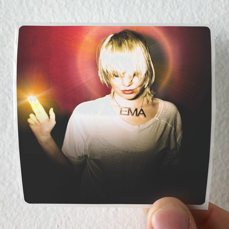 EMA Past Life Martyred Saints Album Cover Sticker