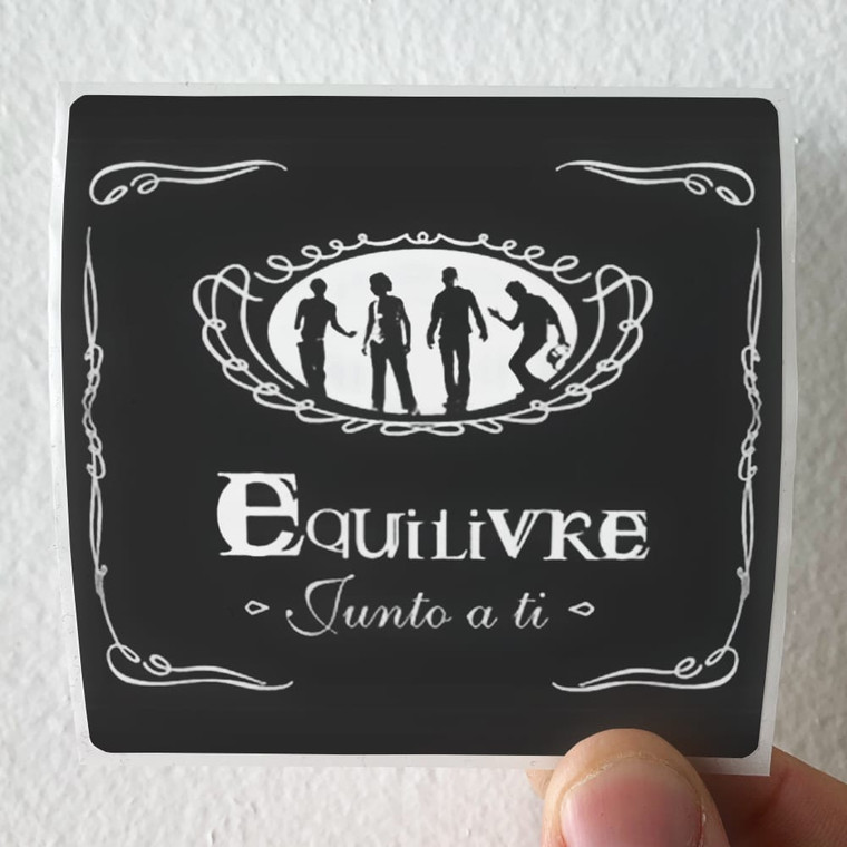 Equilivre Junto A Ti Album Cover Sticker